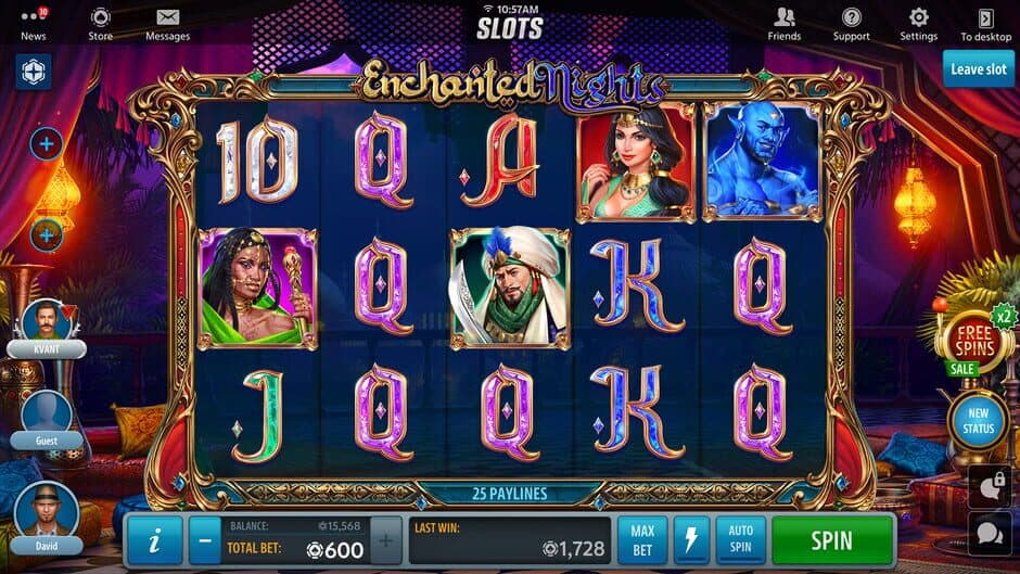Скриншот 5 из Jackpot Buffalo Slots