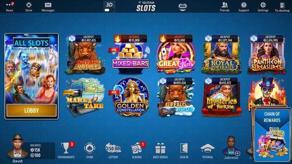 Скриншот 7 из Jackpot Buffalo Slots