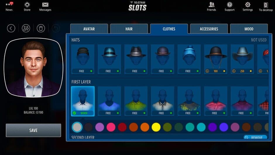 Скриншот 9 из Jackpot Buffalo Slots