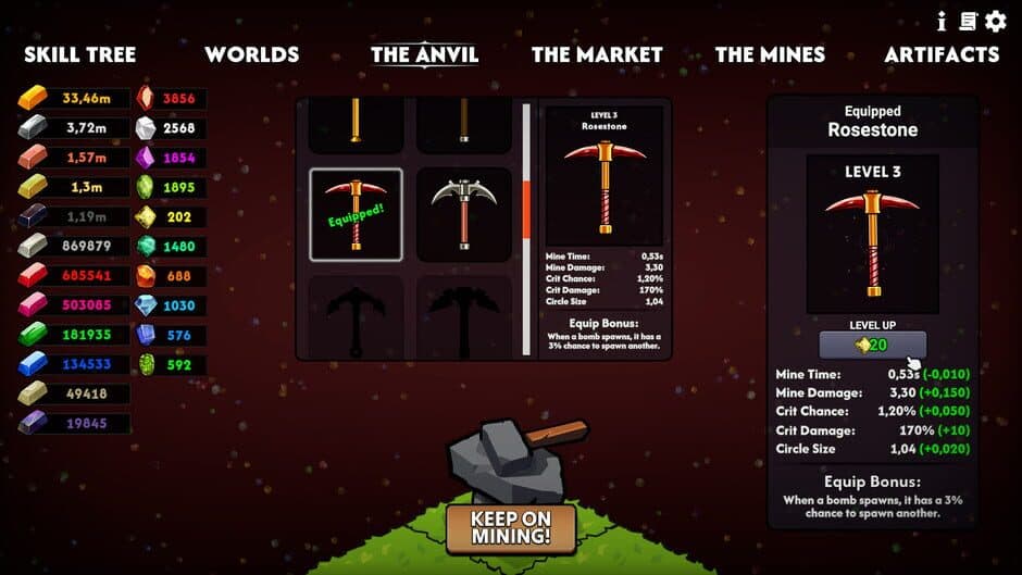 Скриншот 6 из Keep on Mining!: Worlds