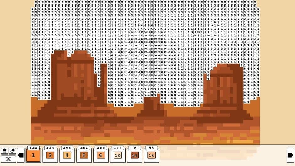 Скриншот 1 из Coloring Pixels: Natural Wonders