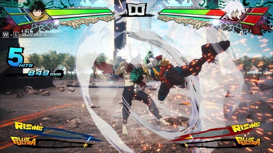 Скриншот 3 из My Hero Academia All's Justice: 7 HUD Banners Set