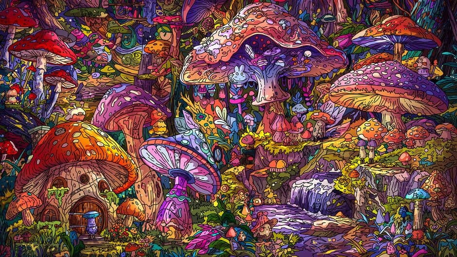 Скриншот 1 из 100 Mushroom Cats