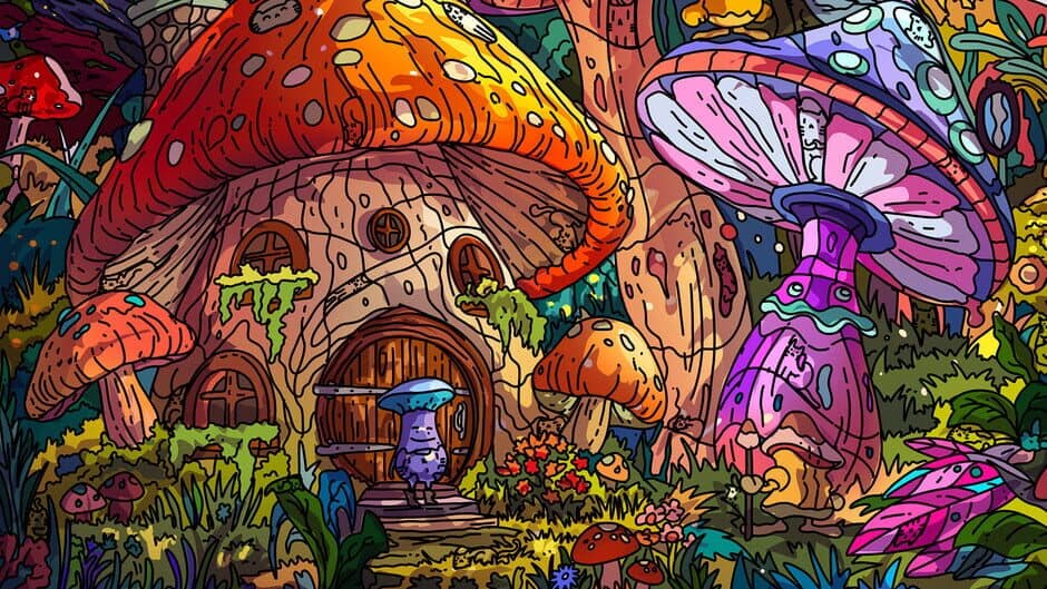 Скриншот 2 из 100 Mushroom Cats