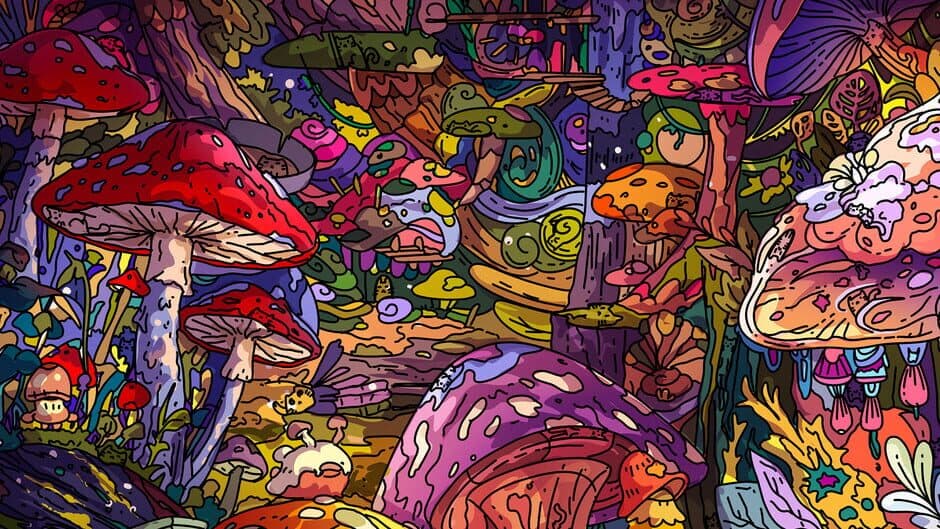Скриншот 4 из 100 Mushroom Cats
