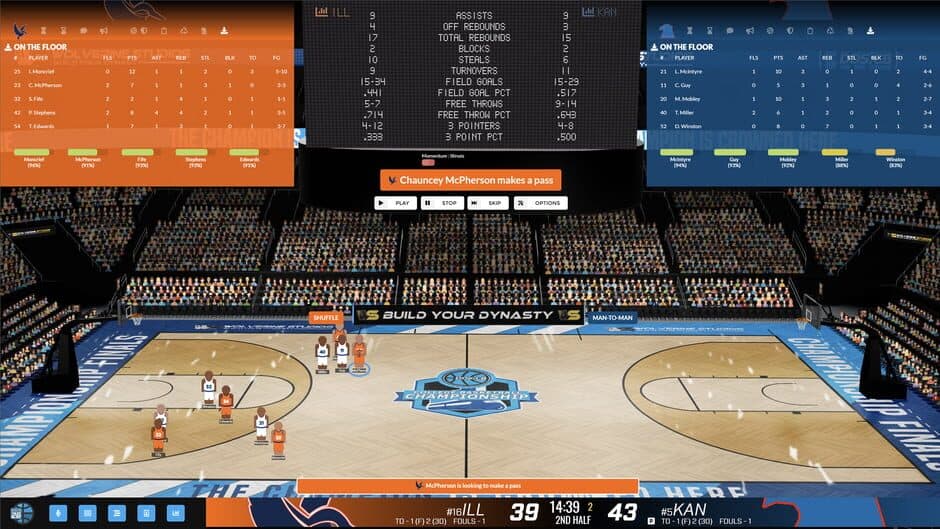 Скриншот 1 из Draft Day Sports: College Basketball 26