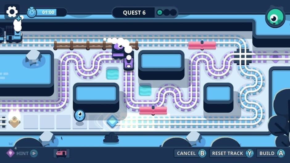 Скриншот 4 из Rail Rescue: Puzzle Lines - Quest Track