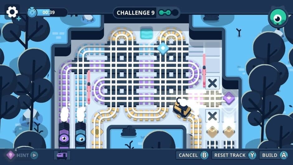 Скриншот 5 из Rail Rescue: Puzzle Lines - Challenge Track
