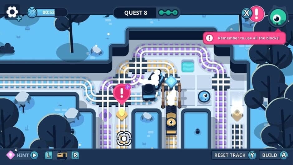 Скриншот 2 из Rail Rescue: Puzzle Lines - Quest Track