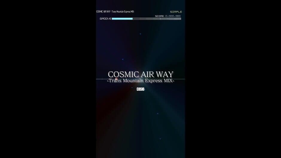 Скриншот 1 из Groove Coaster: Cosmic Air Way (Trans Mountain Express Mix)