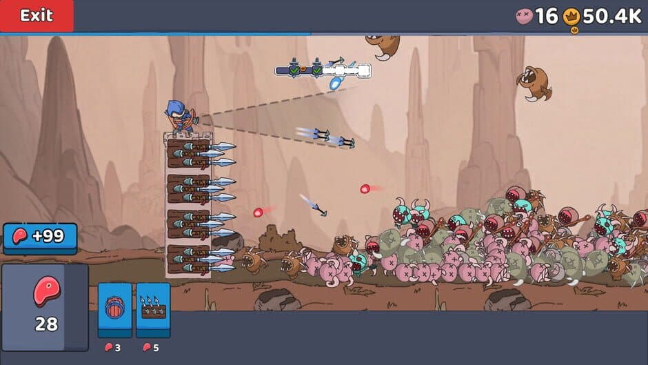 Скриншот 6 из Tower vs Goblins: Fight & Defence
