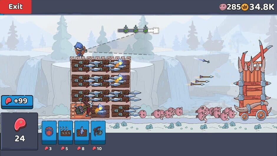 Скриншот 7 из Tower vs Goblins: Fight & Defence
