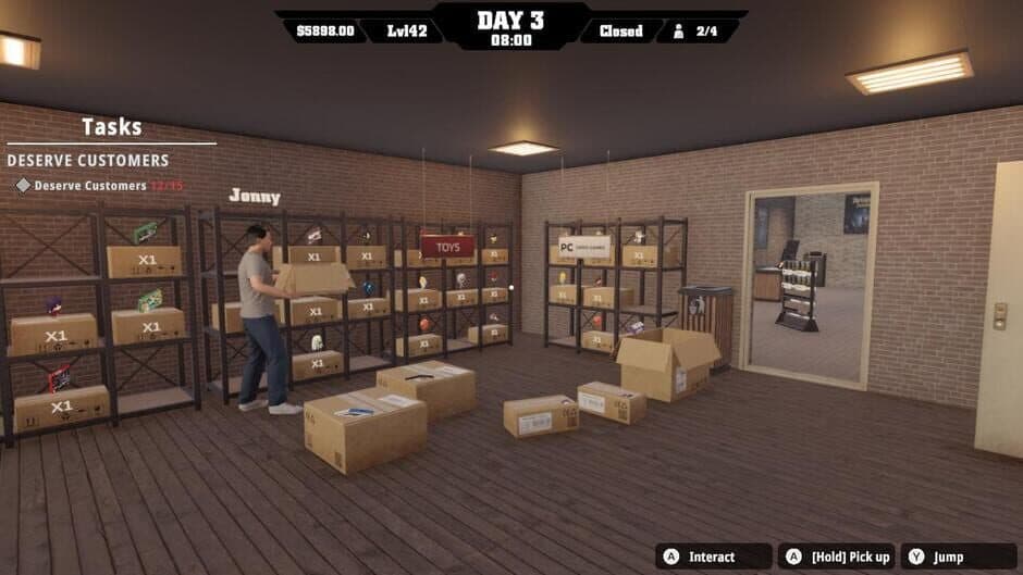 Скриншот 4 из Weeb Store Simulator: Supermarket Together