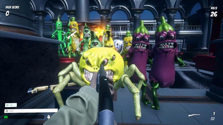 Скриншот 2 из Veggie Warfare: Feast of Fury