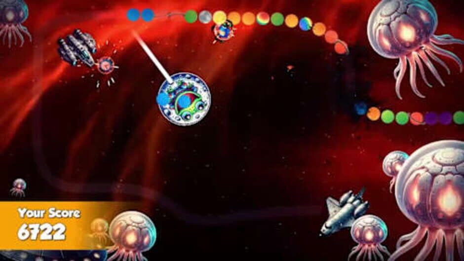 Скриншот 6 из Zumba: Galactic Marble Blast