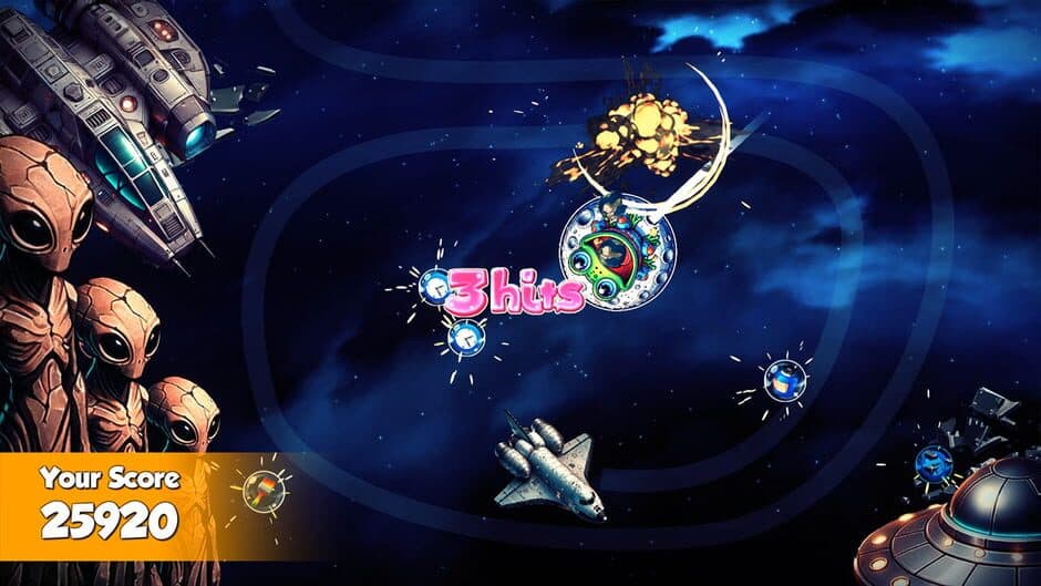 Скриншот 1 из Zumba: Galactic Marble Blast