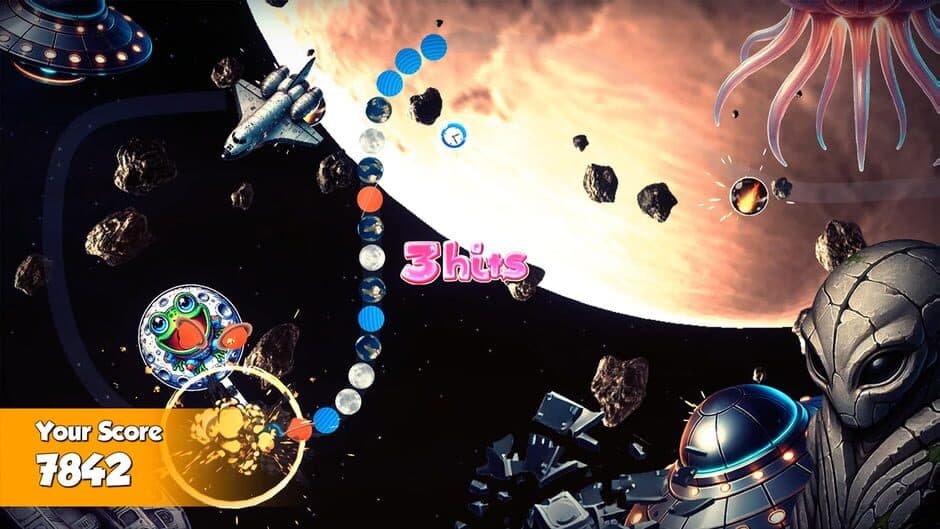 Скриншот 3 из Zumba: Galactic Marble Blast