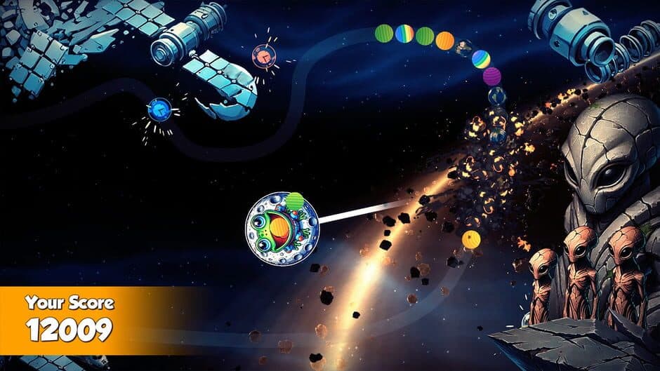 Скриншот 5 из Zumba: Galactic Marble Blast