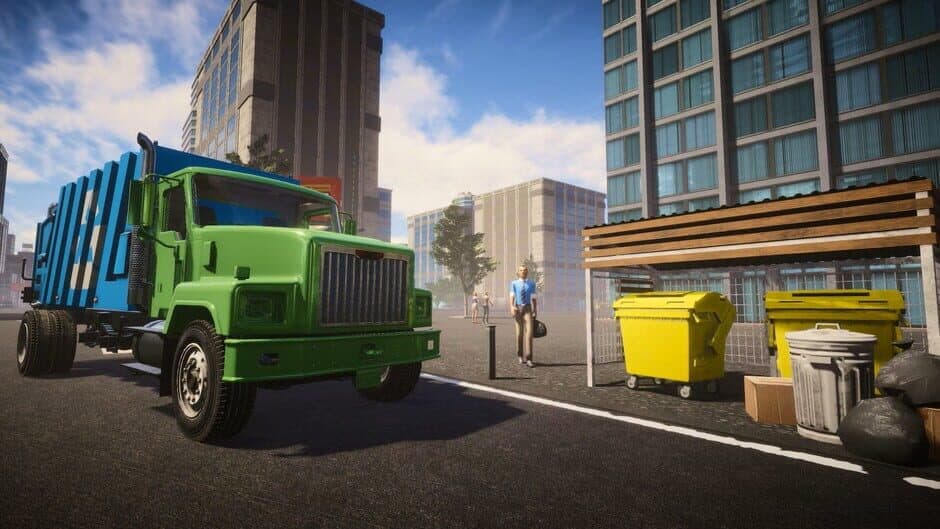 Скриншот 4 из Garbage Truck Sim Driver Simulator 26