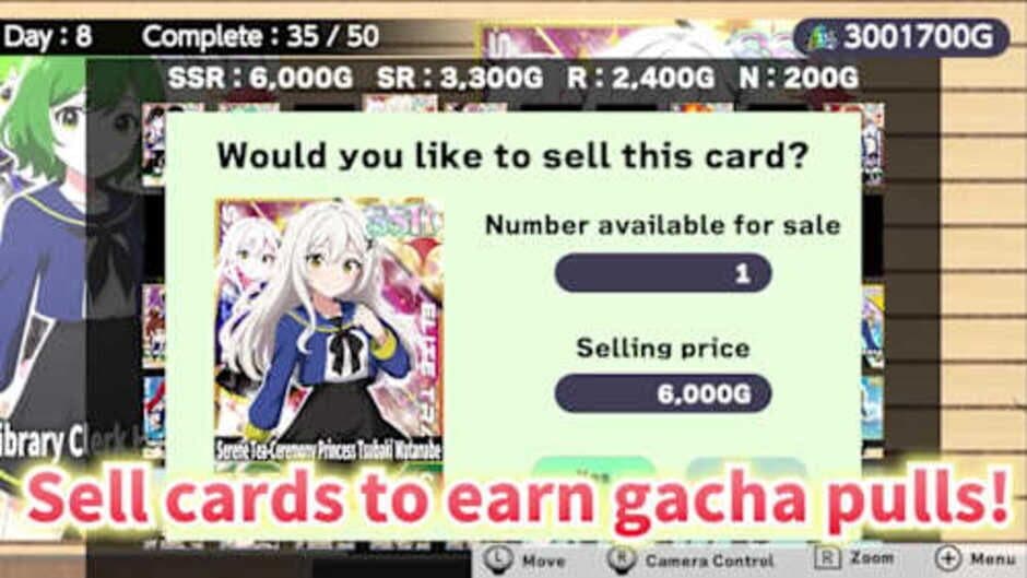 Скриншот 4 из Schoolgirl Card Pull Simulator