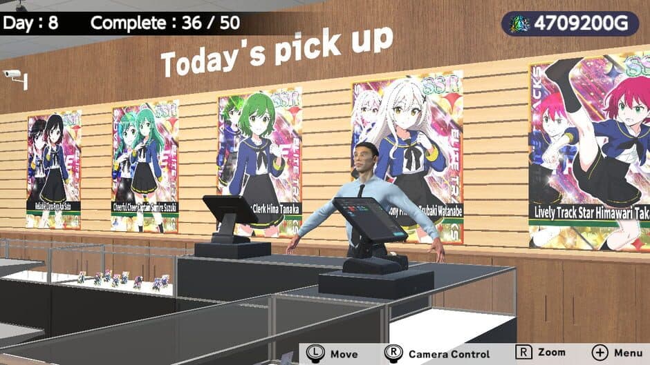 Скриншот 5 из Schoolgirl Card Pull Simulator