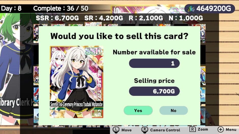 Скриншот 1 из Schoolgirl Card Pull Simulator