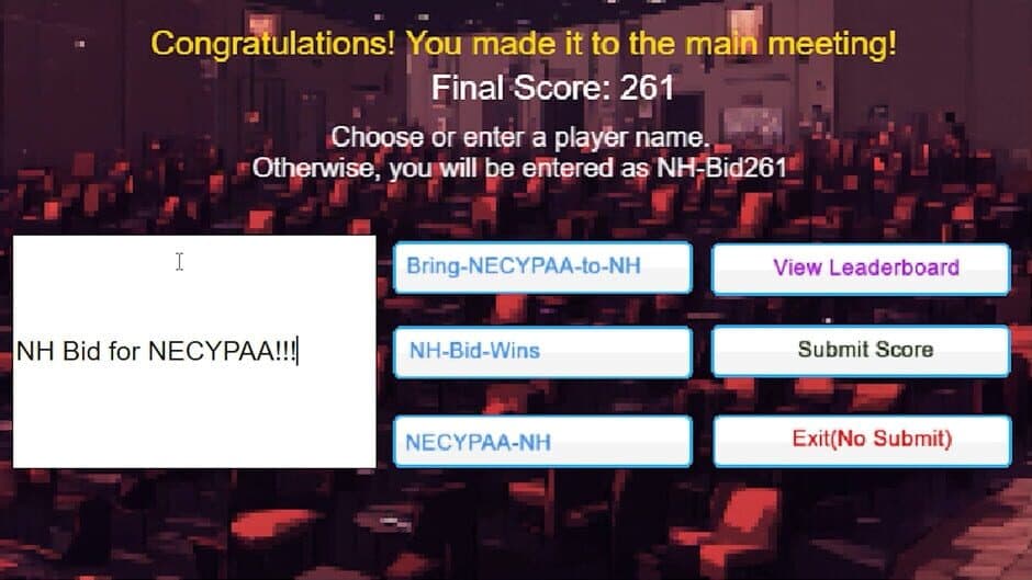 Скриншот 4 из NH Bid at MSCYPAA: The Game