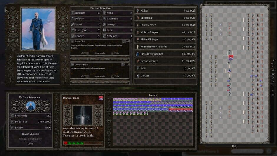 Скриншот 8 из Erulean Angel: Fantasy Commander