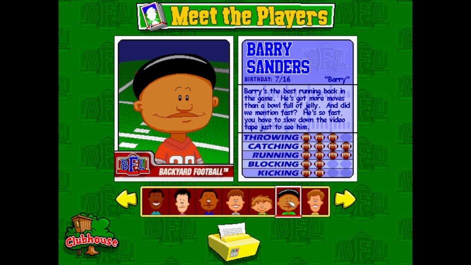 Скриншот 2 из Backyard Football '99