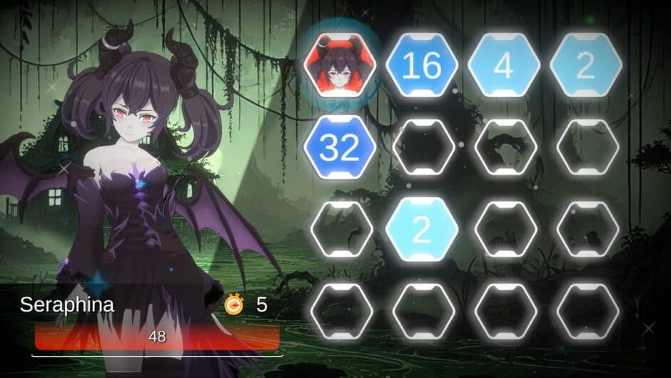 Скриншот 2 из Battle Puzzle 2048: Maidens of Steel