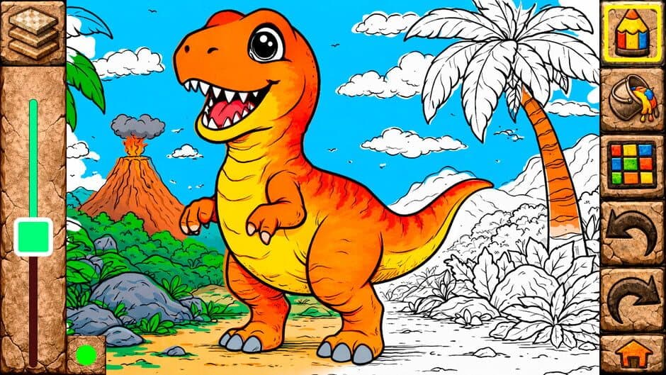 Скриншот 1 из Animal Coloring Books for Kids & Toddlers: Dinosaurs