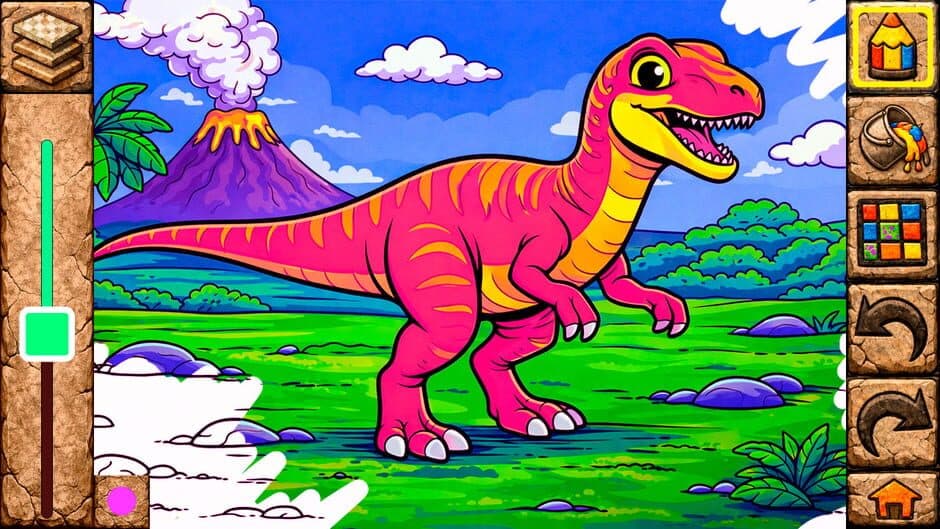 Скриншот 3 из Animal Coloring Books for Kids & Toddlers: Dinosaurs