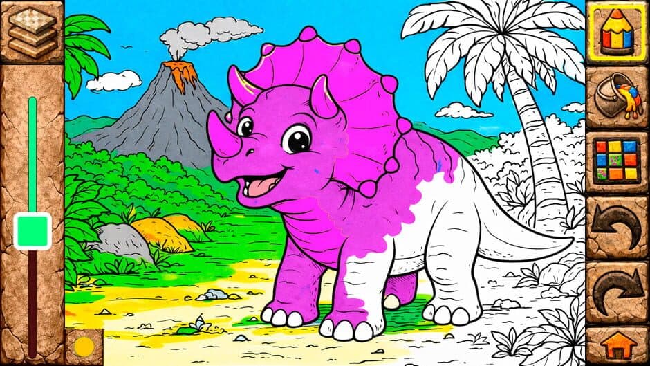 Скриншот 4 из Animal Coloring Books for Kids & Toddlers: Dinosaurs