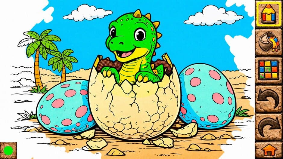 Скриншот 6 из Animal Coloring Books for Kids & Toddlers: Dinosaurs