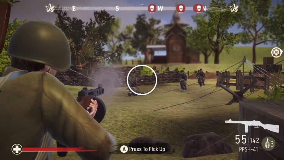 Скриншот 6 из Sniper: Elite Shooter Squad & The World of War II: Frontlines of History