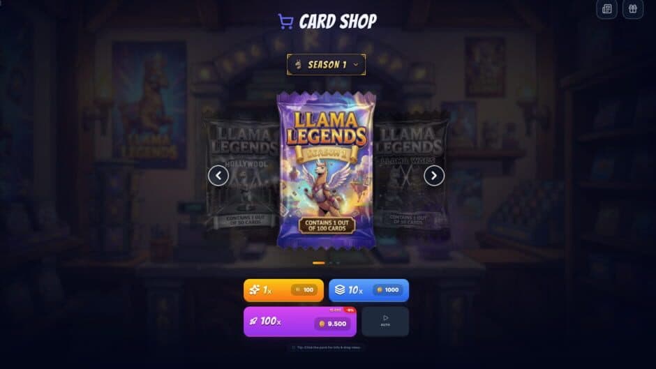 Скриншот 1 из Llama Legends