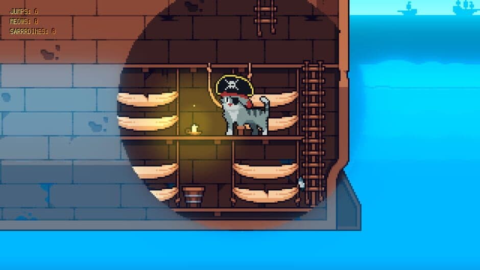 Скриншот 4 из Rooftop Rascal: The Pirate Cat
