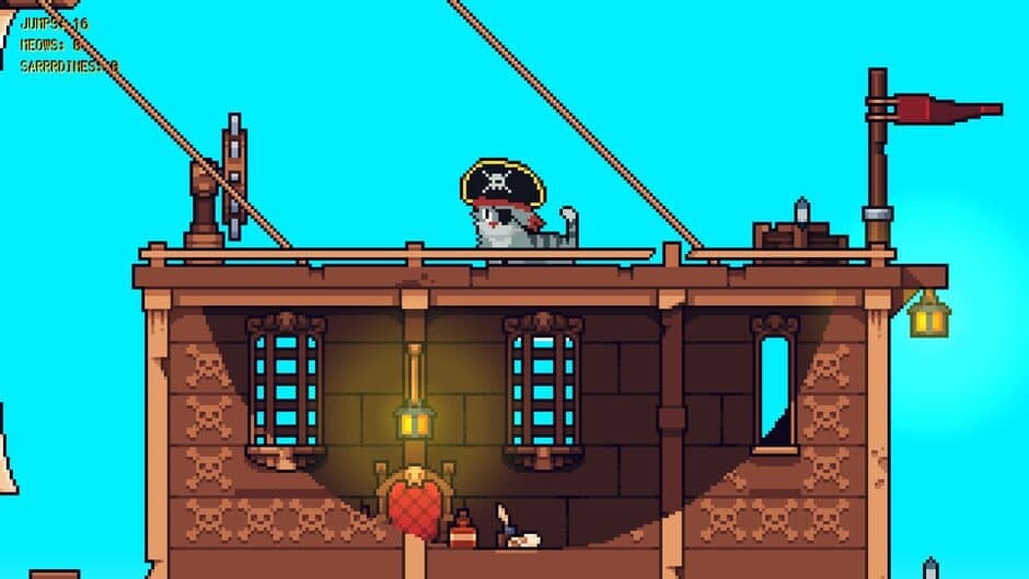 Скриншот 6 из Rooftop Rascal: The Pirate Cat