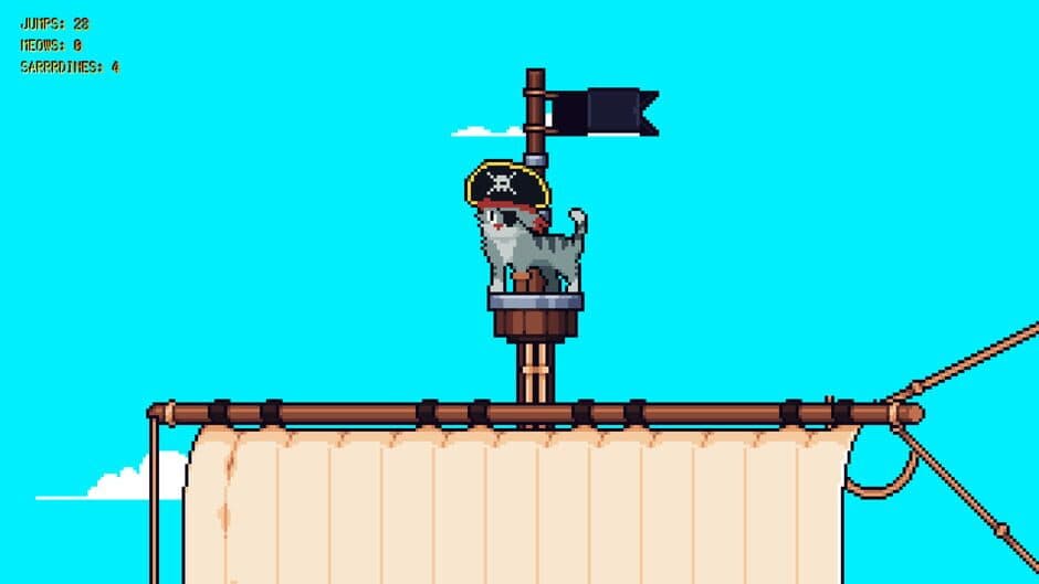 Скриншот 8 из Rooftop Rascal: The Pirate Cat