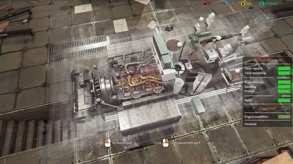 Скриншот 10 из Tank Mechanic Simulator: First Supply DLC