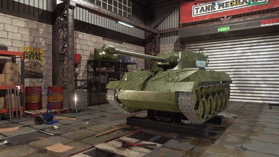 Скриншот 11 из Tank Mechanic Simulator: First Supply DLC