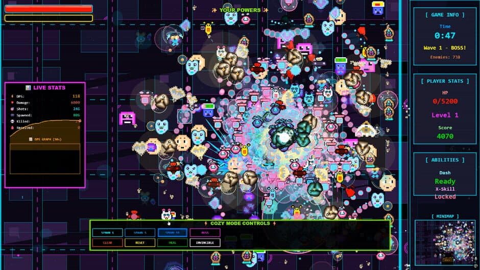 Скриншот 4 из Kawaii Survivors