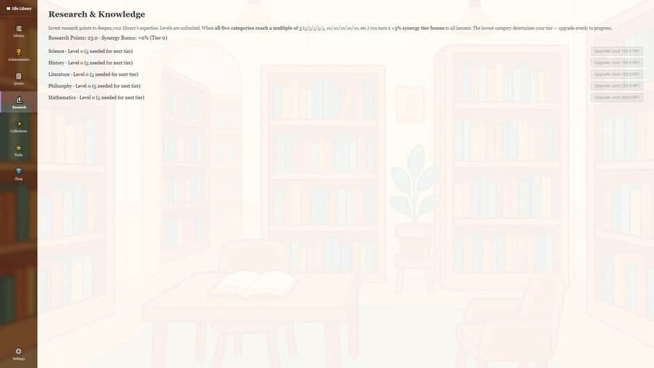 Скриншот 4 из Idle Library