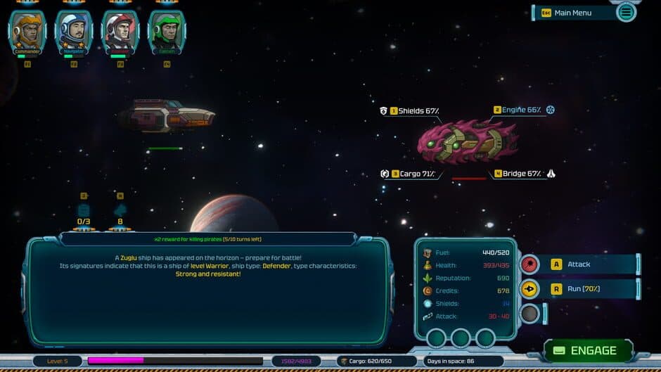 Скриншот 1 из Stellar Freight: Endless Horizon