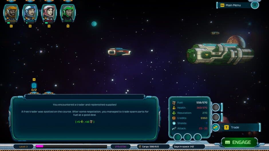 Скриншот 4 из Stellar Freight: Endless Horizon