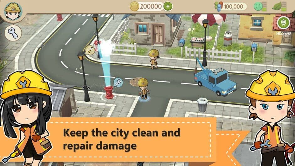 Скриншот 3 из Chibi Town