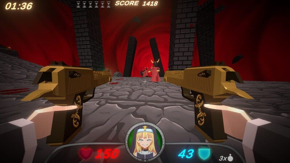 Скриншот 2 из Guns and Nuns: Storming Hell