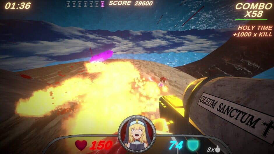 Скриншот 4 из Guns and Nuns: Storming Hell