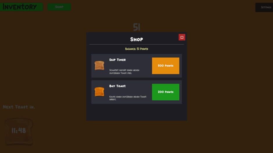 Скриншот 4 из Toast Clicker