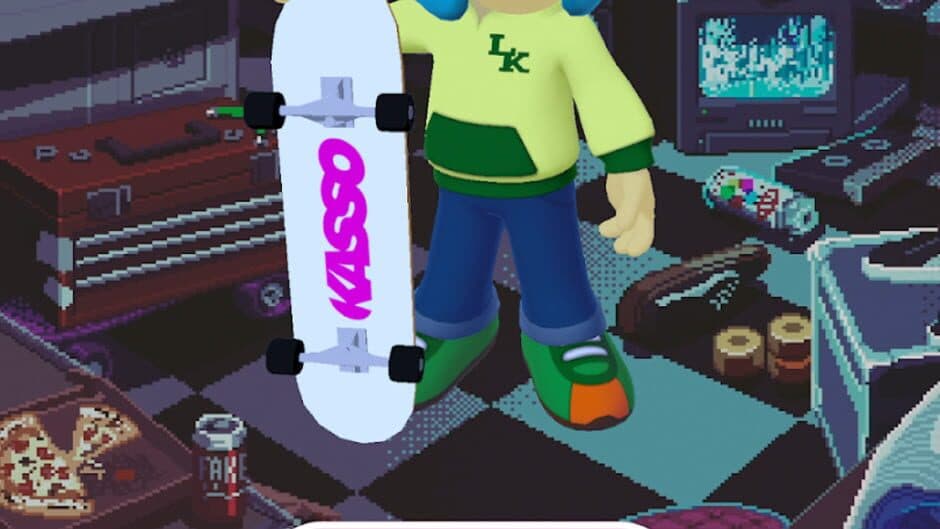 Скриншот 1 из Kasso Gaiden: Escape from the Skaterverse